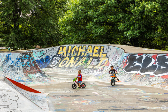 Rip-On Skate Park at Shunga Glen Park is fun for all ages.