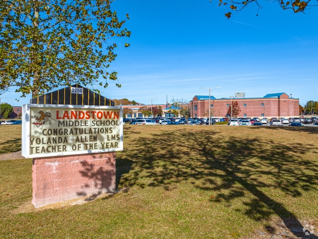 Landstown Middle School serves over 1300 students in VA Beach.