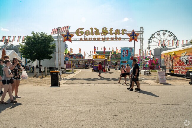 Spend a day riding the Ferris Wheel at the Olmsted County Fair in July.