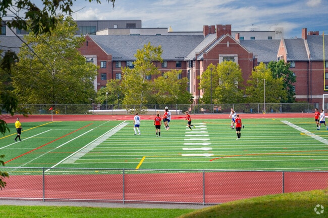 Soccer matches bring energy to Edwin O. Smith High in Storrs Mansfield.