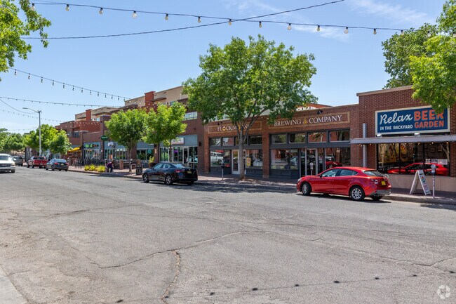 Local shops and restaurants line historic Central Avenue in University Heights.