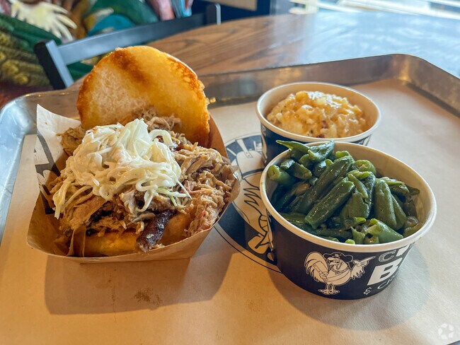 Austin Village's Cockeye BBQ serves up delicious comfort food.