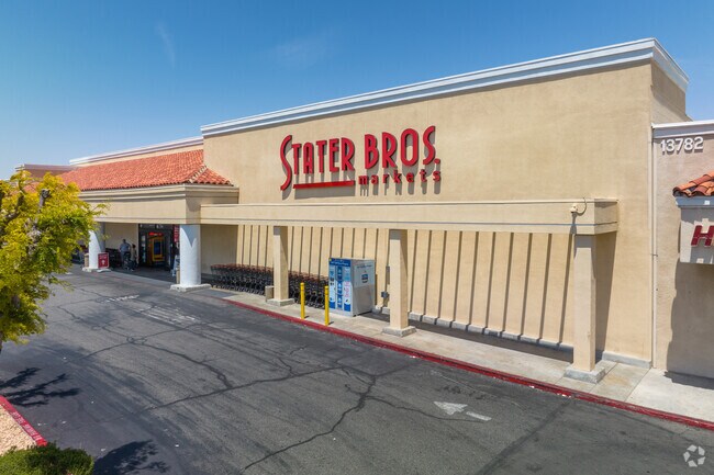 Stater Bros anchors the Adelanto Marketplace shopping center in Mesa Linda.