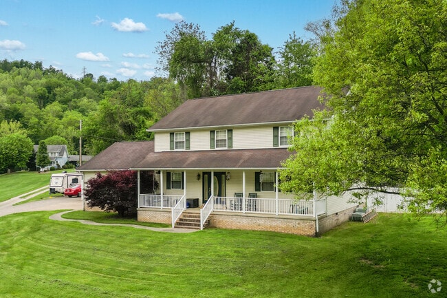 Ona is a quiet rural community that has many housing styles including colonial.