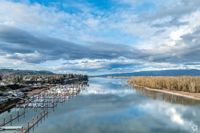 Sand Island Marine Park is a man-made island across from downtown.