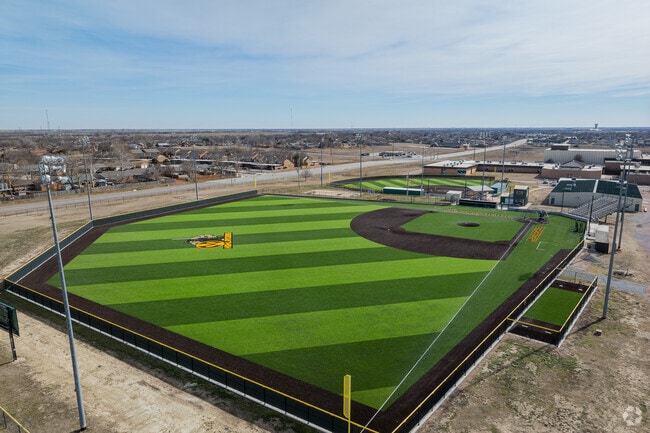 MacArthur High School provides a great baseball field for students.