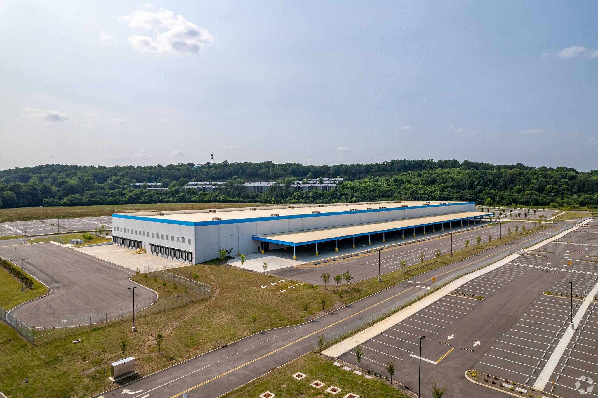 Amazon has just completed construction on their new distribution center on the edge of Corinth.