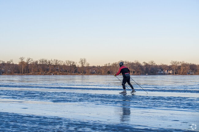 Minnetonka residents can enjoy ice skating on Lake Minnetonka.