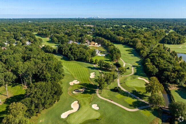 The Montibello neighborhood of Charlotte is known for its beautiful golf courses.