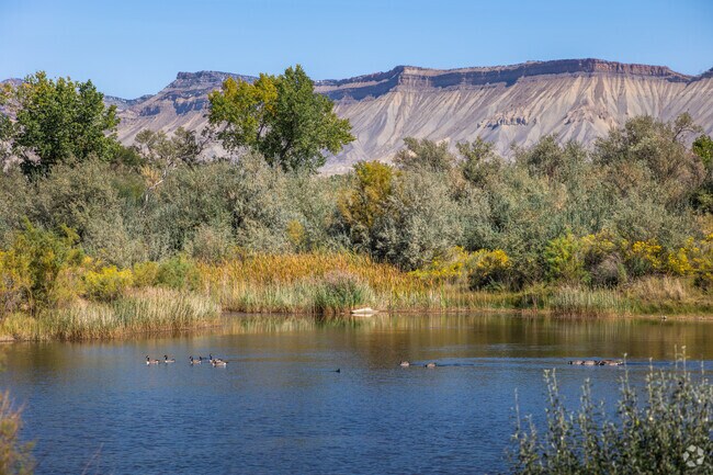 Residents of Southeast Grand Junction enjoy beautiful views of the nearby mesas.