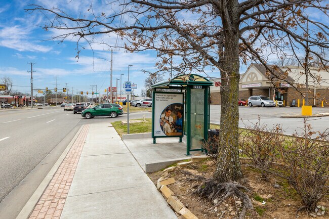 Terrace Drive in Tulsa, OK has a  transit that runs through the city.