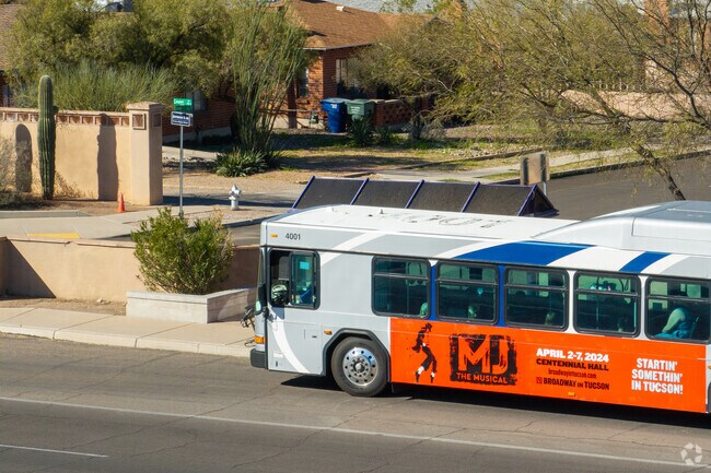 Campbell-Grant has numerous bus stops available for residents who prefer public transporation.