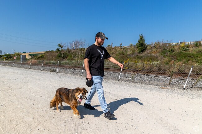 Susquehanna River Walk is a favored spot for locals to stroll with their furry companions.