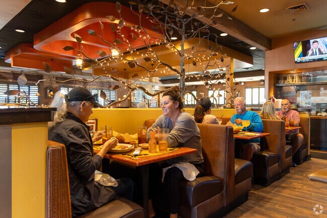 Nando's Mexican Cafe in Central Mesa is a popular eatery with plenty of space and a large bar.