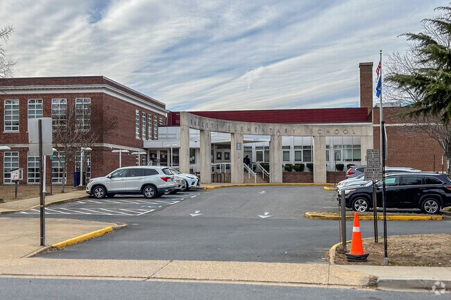 Front of Barrett Elementary School