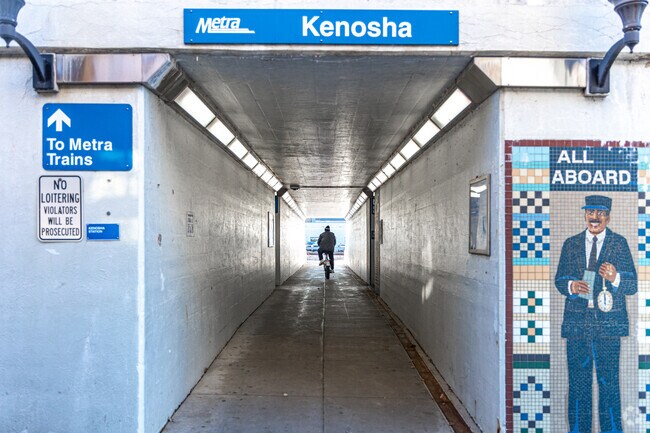 Hop on the Metra and head to Milwaukee or Chicago in less than an hour from Columbia.