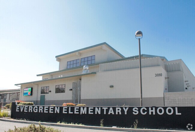 Evergreen Elementary School is in the Evergreen neighborhood of San Jose.