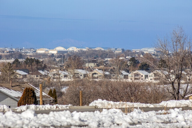 Hill Air Force Base is mixed into the community and is the main employer of Layton.