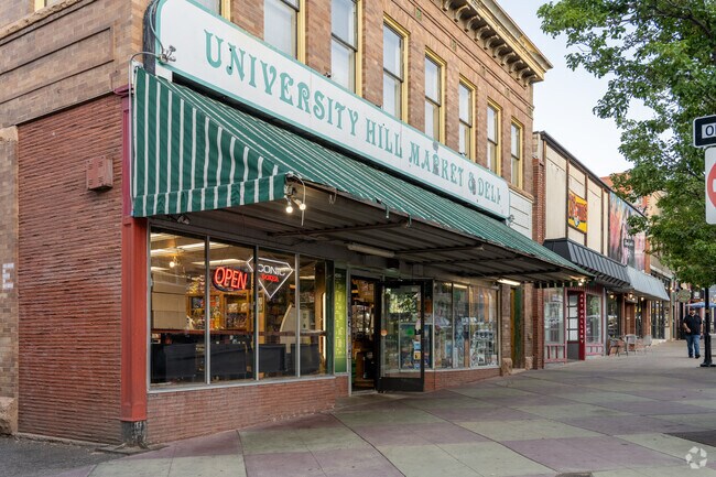 Stop by for a quick snack University Hill Market.
