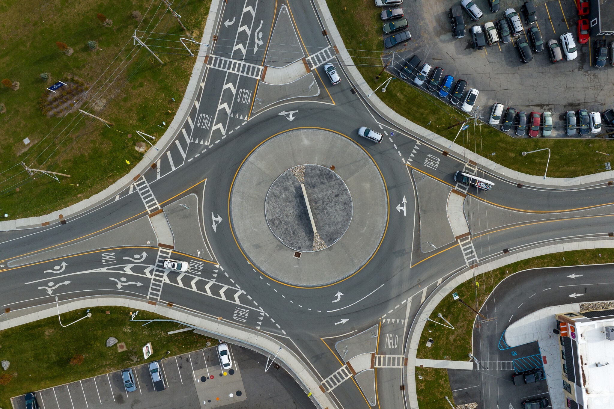 South Troy has one hub leading into the business district that offers many shopping options.