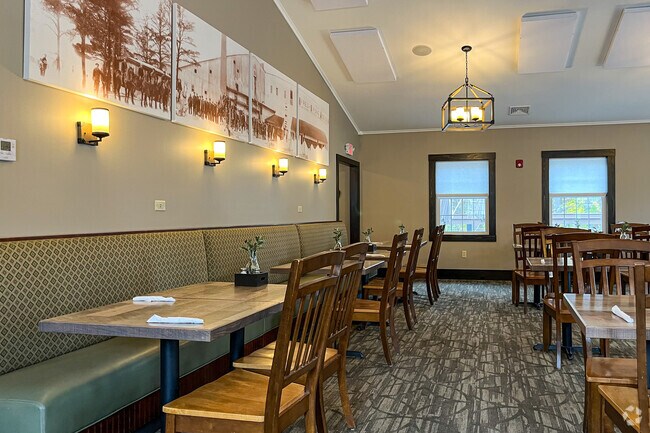 Stop in at Crysanthi's, located in the Brookline neighborhood, for local cuisine.