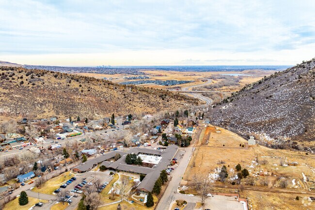 Morrison is located between Denver and the mountainous edges of Jefferson County.