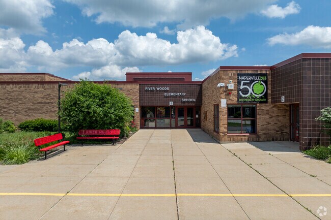 Students from River Woods attend River Woods Elementary School.