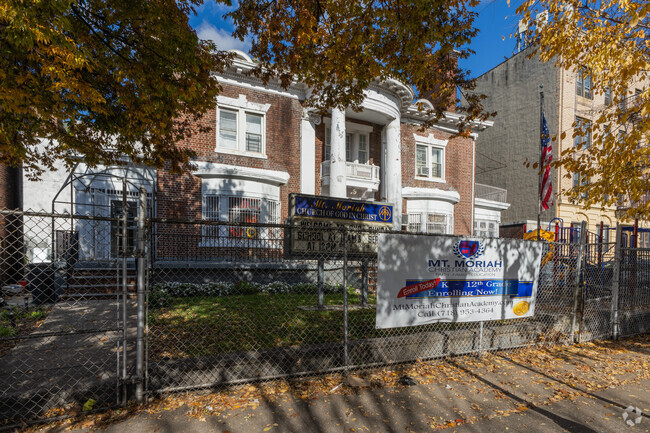 Mount Moriah Christian Academy is located on Eastern Parkway in Brooklyn.