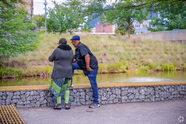 Enjoy Railroad Park located in Birmingham.