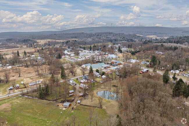 Cherry Creek's rural landscape surrounds the hamlet at the heart of its community.