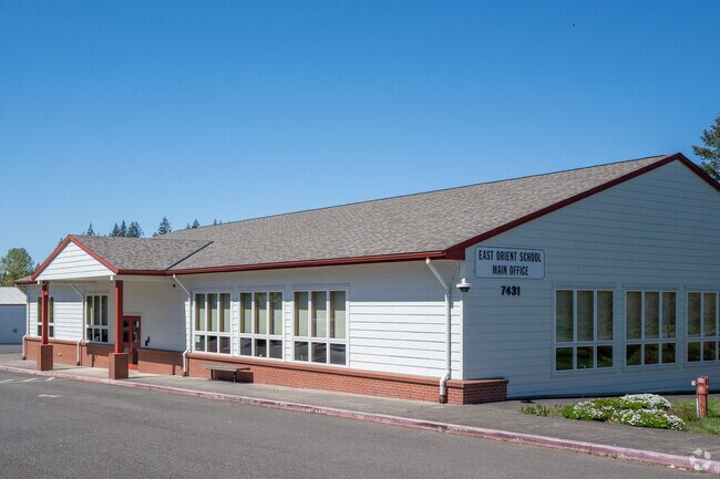 East Orient Elementary received a B-minus on Niche and serves Kelly Creek’s east side.