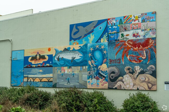 Coos Bay is home to the Blackberry Arts Festival during the summer.