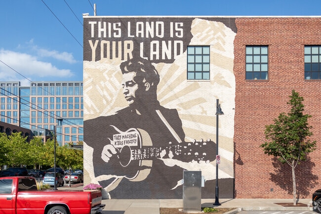 The Woody Gutherie Musuem is in the middle of City Center.