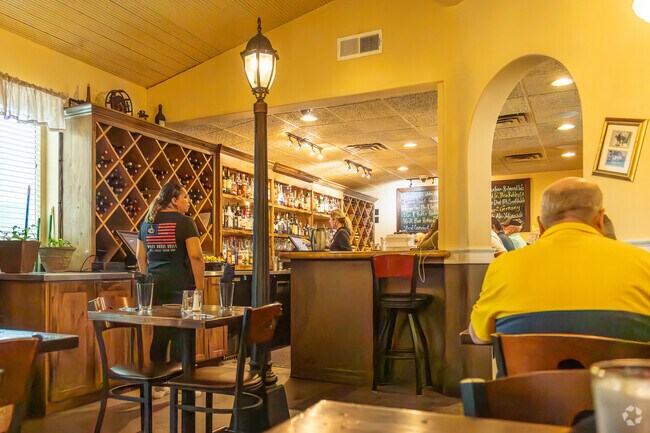 The White House Grill is a popular spot for Mediterranean food lovers.