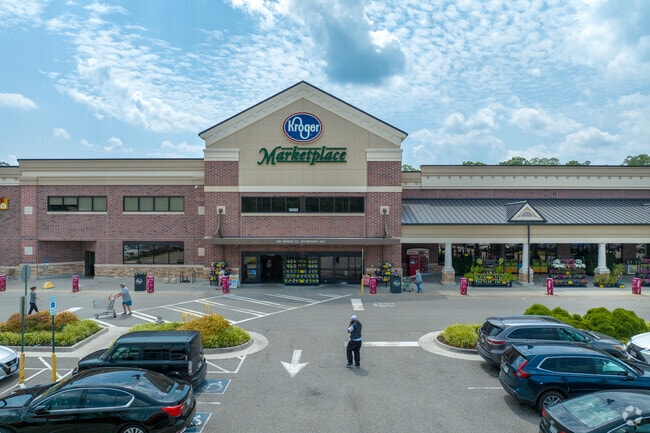 Residents have an option to pick up groceries at Kroger on Iron Bridge Road.