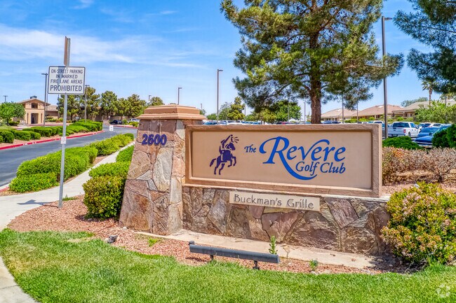 Revere Gulf Club is a full 36-hole professional course offering panoramic views of Las Vegas.