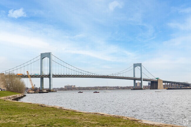 The Throgs Neck Bridge Can Be Enjoyed from Throgs Neck, The Bronx.