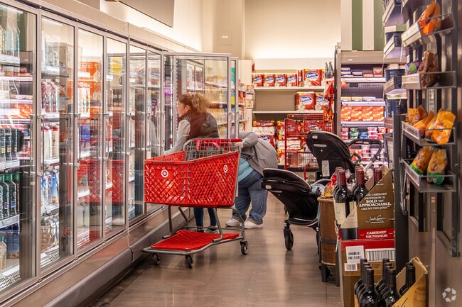 Target is conveniently located in Cascade Park and offers great deals for students and visitors.