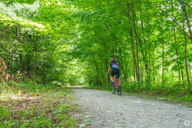 Danbury locals can escape to the Northern Rail Trail for a nature filled bike ride.