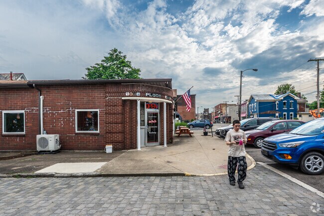 Wellsville is quite flat and is a very walkable town.