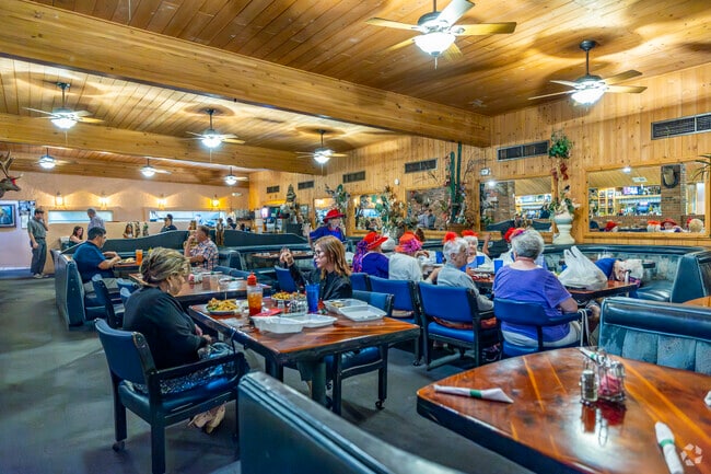 Cattletown Steakhouse & Saloon near Tres Pueblos offers a warm, welcoming atmosphere where locals gather to enjoy generous portions and friendly service.