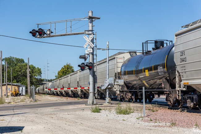 Neighbors for Life residents may be wary of the nearby train tracks.