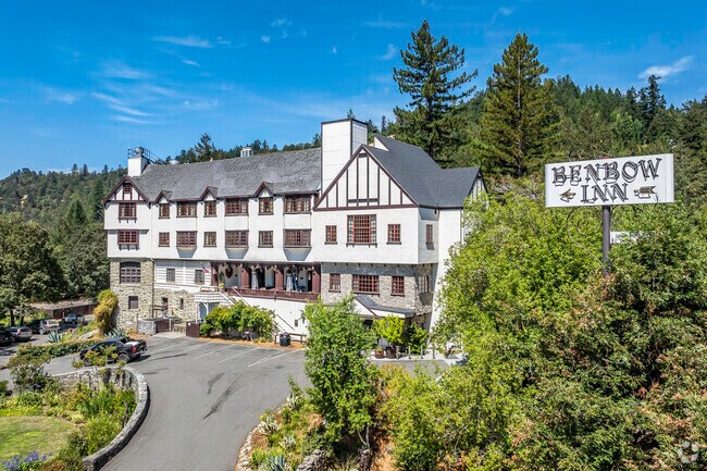 Benbow Inn is a historic inn still in operation near Alderpoint.