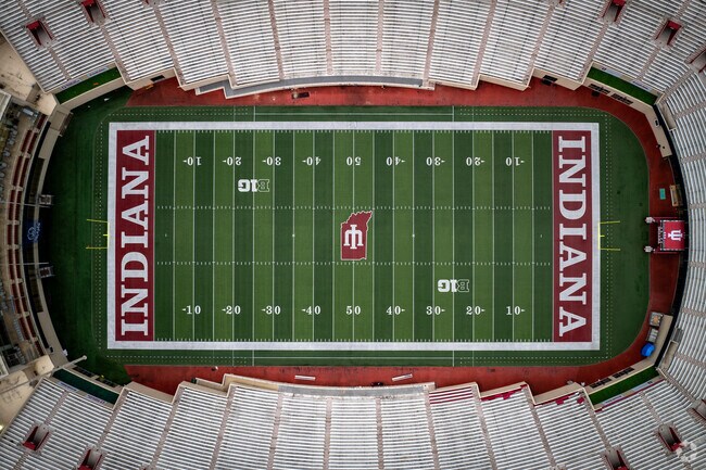 Watch the Hoosiers play at Memorial Stadium in Bloomington.