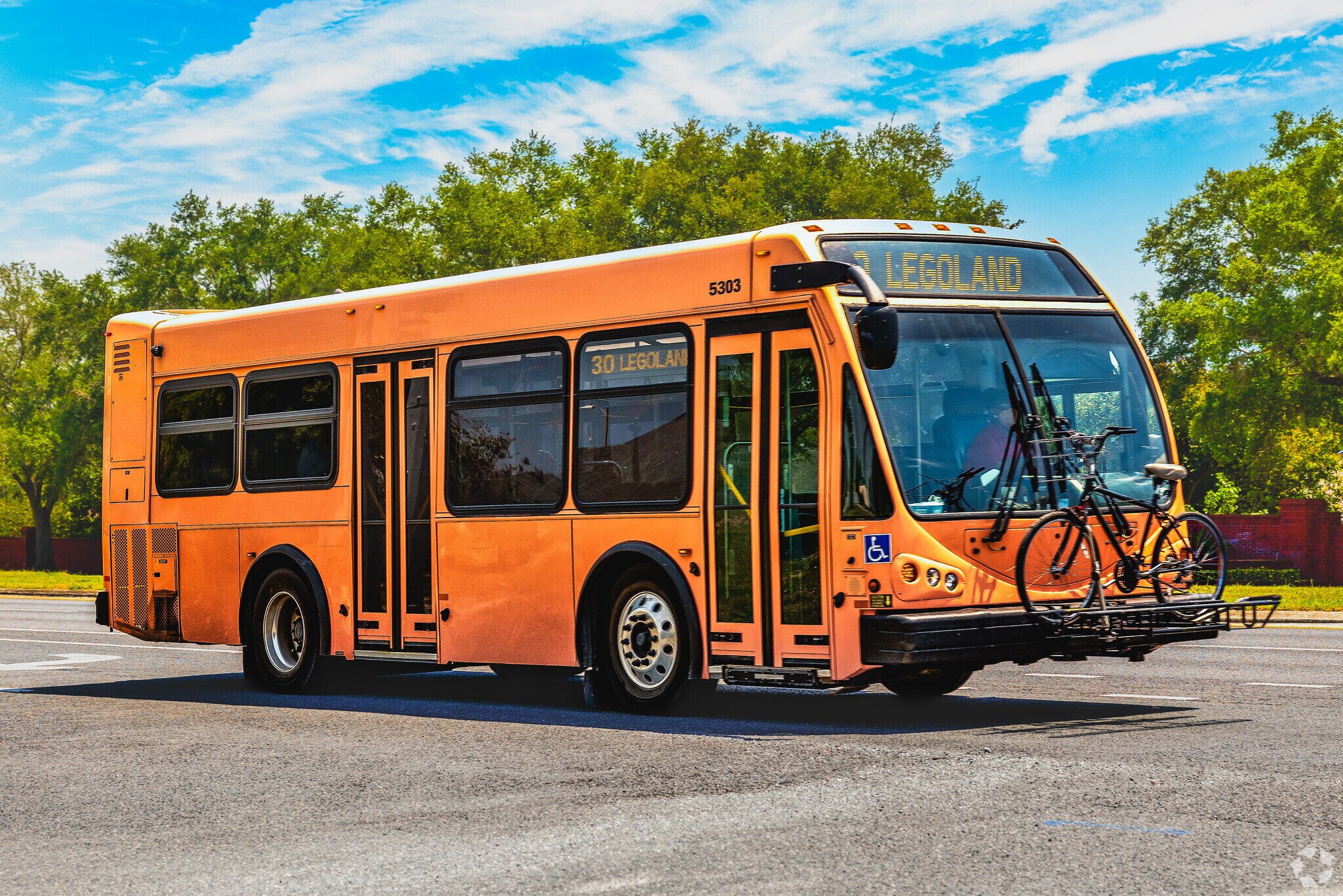 Citrus Connection bus stops populate the neighborhood, providing easy access to public transport