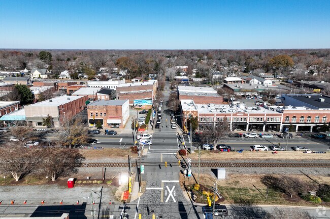 The City of Mebane is known for its small city charm with access to bigger cities close by.