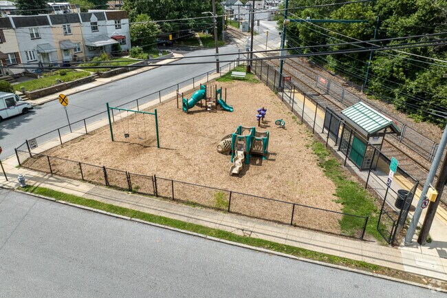 Penn Street Park is a favorite destination for local residents of Clifton heights.