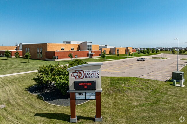 Known for its academic rigor, Davies High School fosters student achievement.