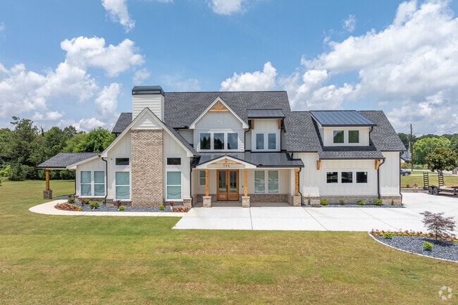 Loganville has a nice mix of homes from custom builders.