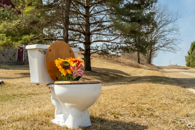 Freedom Township locals add charm to everyday items like driveway markers.